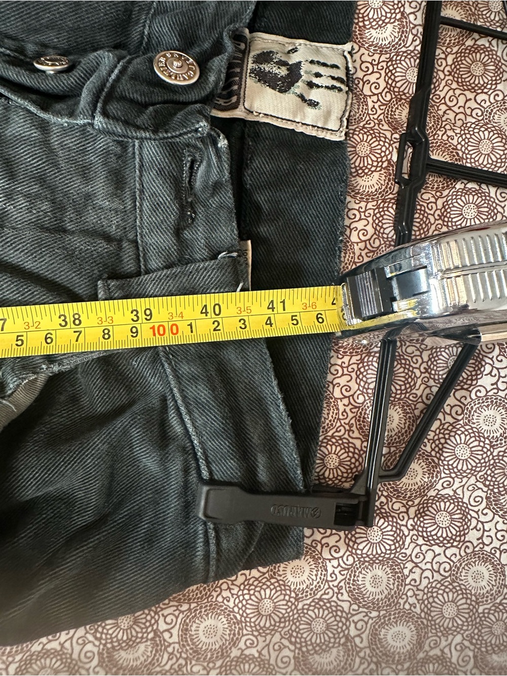 Jean Paul Gaultier Men's Black Straight Denim Jeans Vintage - Picture 5 of 15